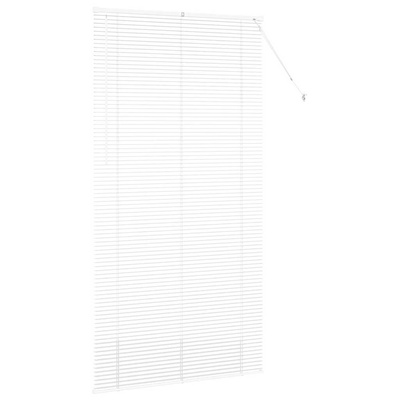 Żaluzje weneckie Biały 220 x 110 cm Aluminium