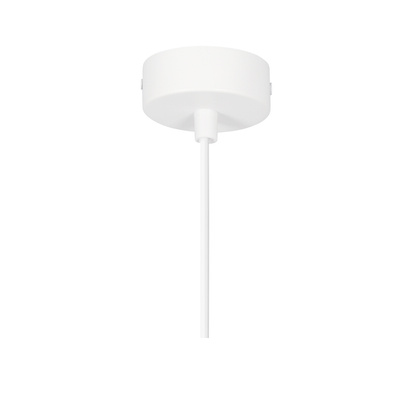 Claro lampa wisząca biały 1x15W GU10 klosz biały+drewniany  31-27764