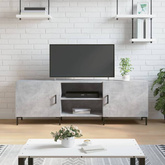vidaXL Szafka pod TV, szarość betonu, 150x30x50 cm model standard
