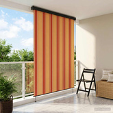 Roleta Wielokolorowe 80 x 250 cm Materiał i Aluminium