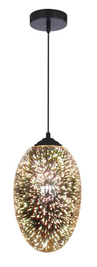 Lampa sufitowa Candellux Galactic 31-56122 E27 3D