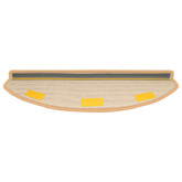 Samoprzylepne maty na schody 15 pcs złoty 80 x 24,5 x 3,5 cm