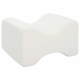 Knee Pillow Biały Pianka z pamięcią i poliester