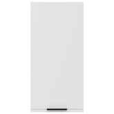 Wisząca szafka łazienkowa, biała, 32x20x67 cm