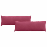 Poduszki na sofę 2 pcs Czerwone wino 120 x 40 cm