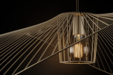 Lampa wisząca KP-21 MINI BEŻ z serii KAPELUSZ