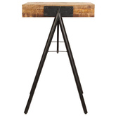 vidaXL Biurko z litego drewna mango, 118 x 50 x 75 cm