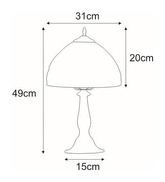 Lampka stołowa / nocna K-G121551 z serii SARGAN