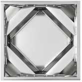 Donica 2 pcs Srebrny 40 x 40 x 40 cm Stal Galwanizowana
