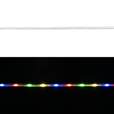 Lina świetlna z 240 diodami LED Wielokolorowe 10 m PVC