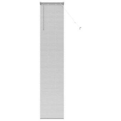 Żaluzje weneckie Srebrny 220 x 45 cm Aluminium
