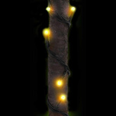 Palma z oświetleniem, 136 ciepłych białych LED, 220 cm