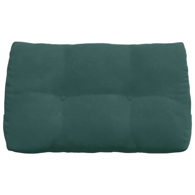 Poduszka na plecy Ciemna zieleń 80 x 24 x 50 cm Aksamit