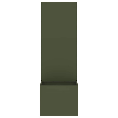Ekran zapewniający prywatność w ogrodzie oliwkowy 50 x 150 cm