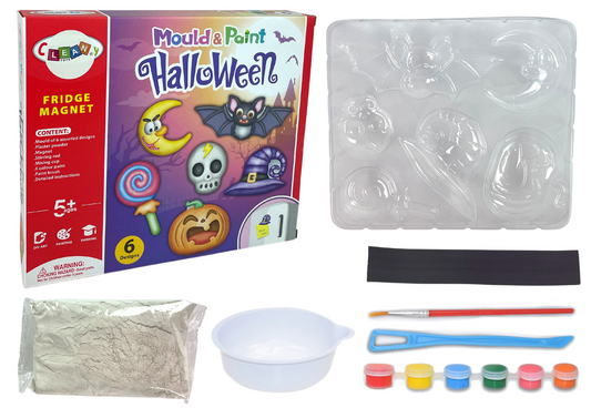 Zestaw DIY Halloween Magnesy Odlewy Gipsowe Dynia