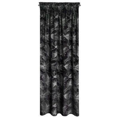 Zasłona Stella czarna 140x300