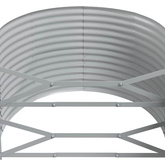 vidaXL Podwyższona donica, stal malowana proszkowo 322x100x68 cm