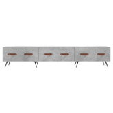 vidaXL Szafka pod TV, szarość betonu, 150x36x30 cm