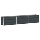 Donica Antracyt 240 x 40 x 45 cm Stal