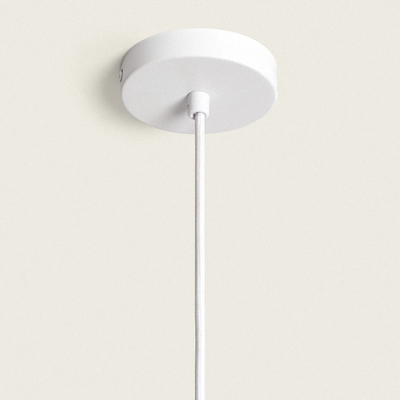 Lampa Wisząca Boho z Włókna Naturalnego Abruzzo Chiara E27