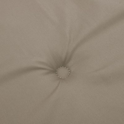 Poduszki na krzesła ogrodowe, 2 szt., taupe, 100x50x3 cm