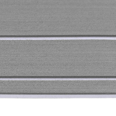 Mata Łodziowa Paski Jasnoszary i biały. 240 x 60 cm EVA