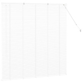 Żaluzje weneckie Biały 130 x 135 cm Aluminium