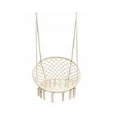 FOTEL WISZĄCY HAMAK Z KOMPLETEM PODUCH MUSZLI/czarny velvet