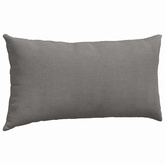 Poduszki na sofę 2 pcs Jasnoszary 80 x 40 cm Tkanina sztruksowa