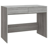 vidaXL Biurko, szary dąb sonoma 101x50x76,5 cm materiał drewnopochodny