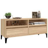 Szafka pod TV, dąb sonoma, 100x34,5x44,5 cm vidaXL