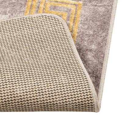Chodnik dywanowy MARSA Szary 50 x 450 cm Poliester i PVC