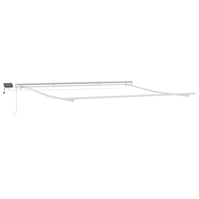Rama markizy Ze LED Lights Biały 400 × 350 cm Aluminium