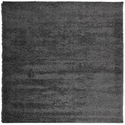 vidaXL Dywan z długim włosiem PAMPLONA, antracytowy, 120x120 cm