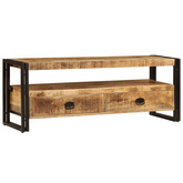 vidaXL Szafka pod TV, 120x35x45 cm, lite drewno mango