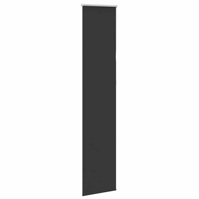 Roleta zaciemniająca czarny 45x210 cm Szerokość tkaniny 40,7 cm