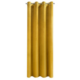 Zasłona Melanie musztardowa 140x250