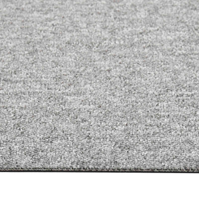 Dywan 20 pcs Jasnoszary 50 x 50 cm 100% polipropylen