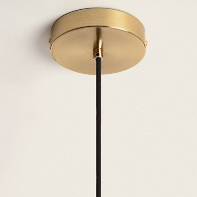 Lampa Wisząca Szklana Kolorowa E27 45cm Abruzzo Koloreno