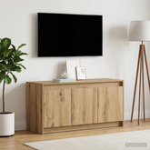 Szafka pod telewizor 100 x 34 x 50 cm Dąb artisan