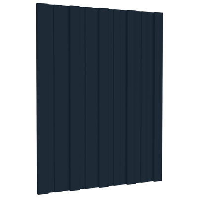 Panel dachowy 36 pcs antracytowy 60 x 45 cm Stal galwanizowana
