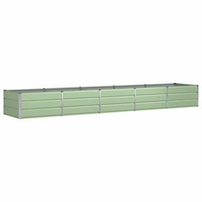 Donica Zielony 400 x 80 x 45 cm Stal