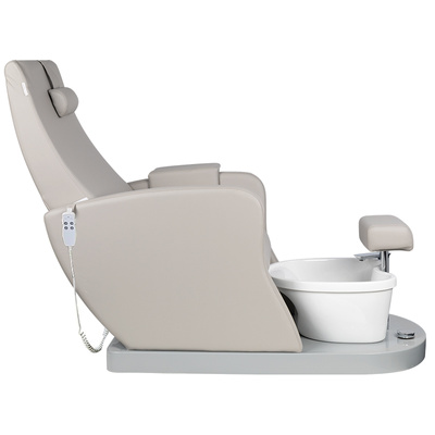 Fotel spa do pedicure azzurro 016B szary  129105
