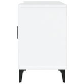 vidaXL Szafka pod TV, biała, 150x30x50 cm, materiał drewnopochodny wariant 4