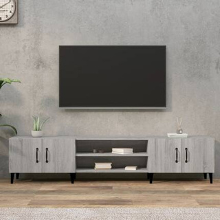 Szafka pod TV, szary dąb sonoma, 180x31,5x40 cm vidaXL