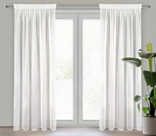 Firana Missy biała 140x270