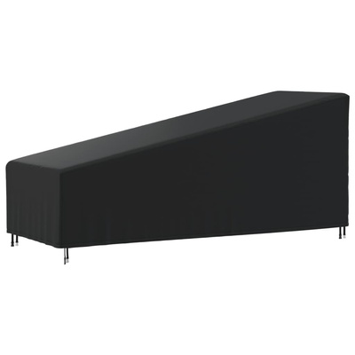 vidaXL Pokrowce na leżaki, 2 szt., 195x76x40/80 cm, Oxford 420D