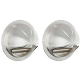 Pokrywy wentylacyjne 2 pcs Srebrny 150 mm Stal nierdzewna