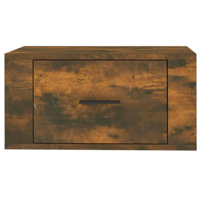 vidaXL Wiszące szafki nocne, 2 szt., opalany dąb, 50x36x25 cm