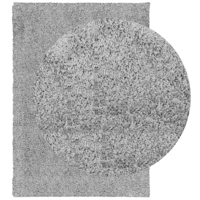 vidaXL Dywan z długim włosiem PAMPLONA, szary, 160x230 cm